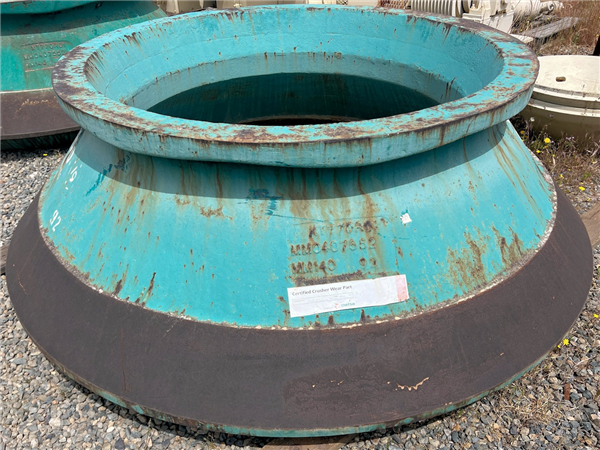 2 Units - UNUSED SPARE SH Bowl Liners for Nordberg MP800 Crusher